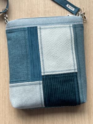 "Flickenwerk II/7" - PETROL-MINT